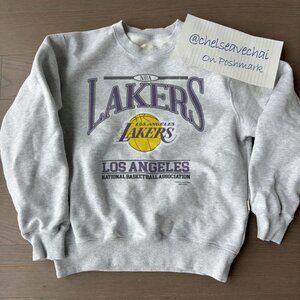 Los Angeles Lakers Gray Crewneck Sweatshirt